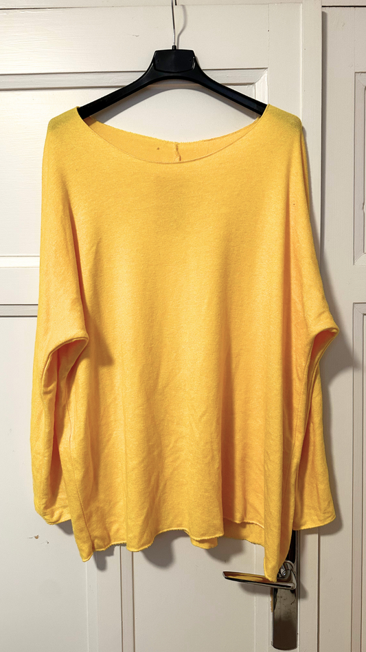 HAUT VISCOSE TOUT DOUX JAUNE